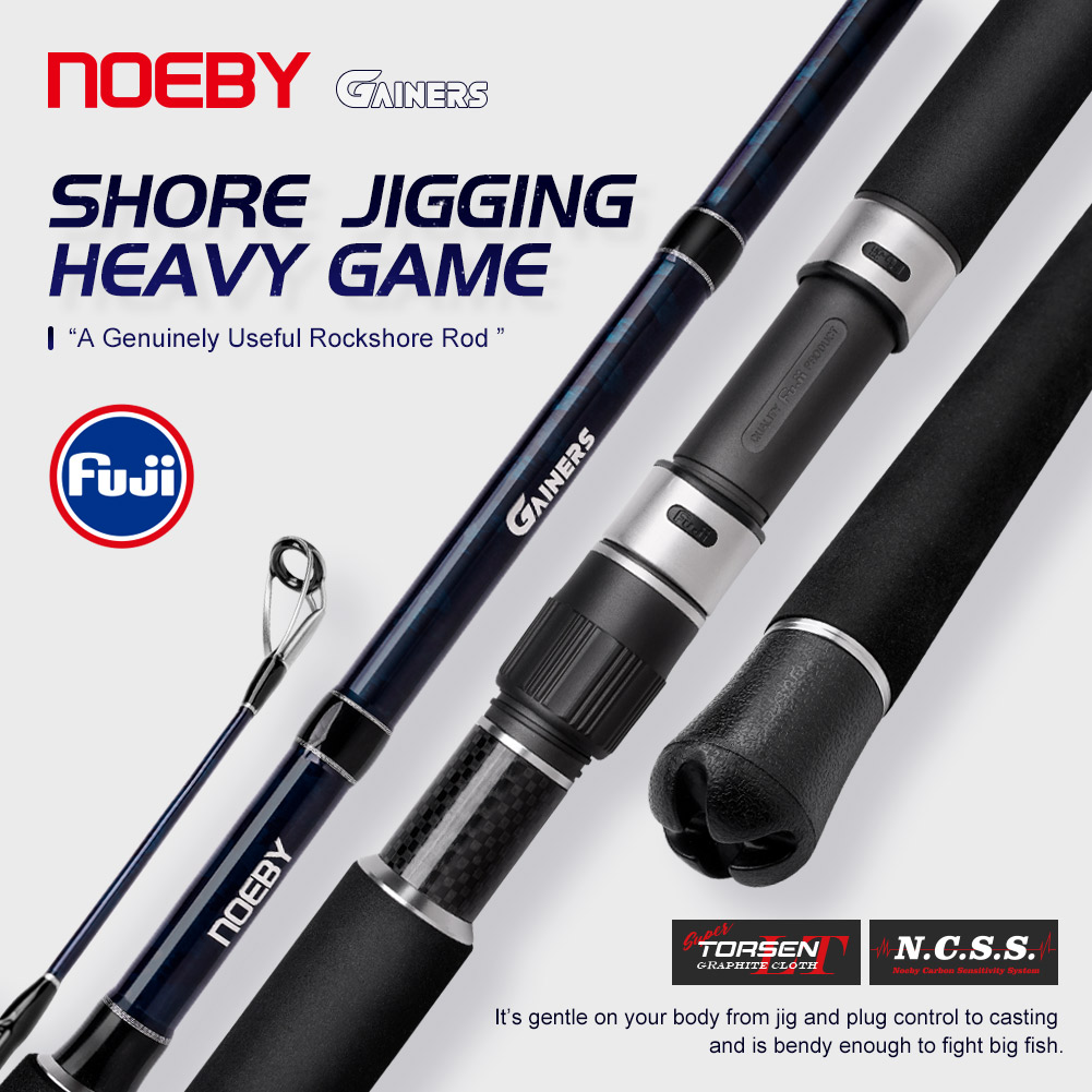 Fishing Equipment Brands - NOEBY Gainers Shore Jigging Rod 2.59m