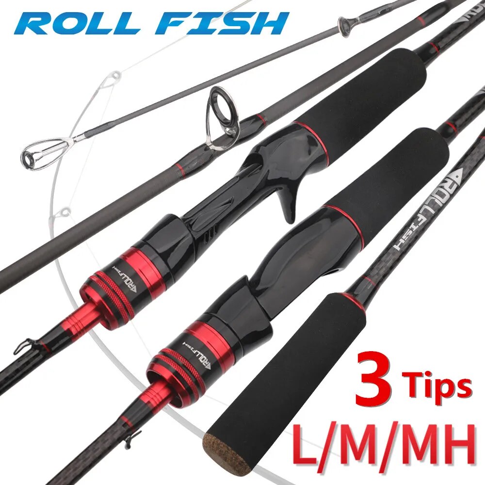 Fishing Equipment Brands - ROLLFISH 3Tips Power L/M/MH Spinning Casting
