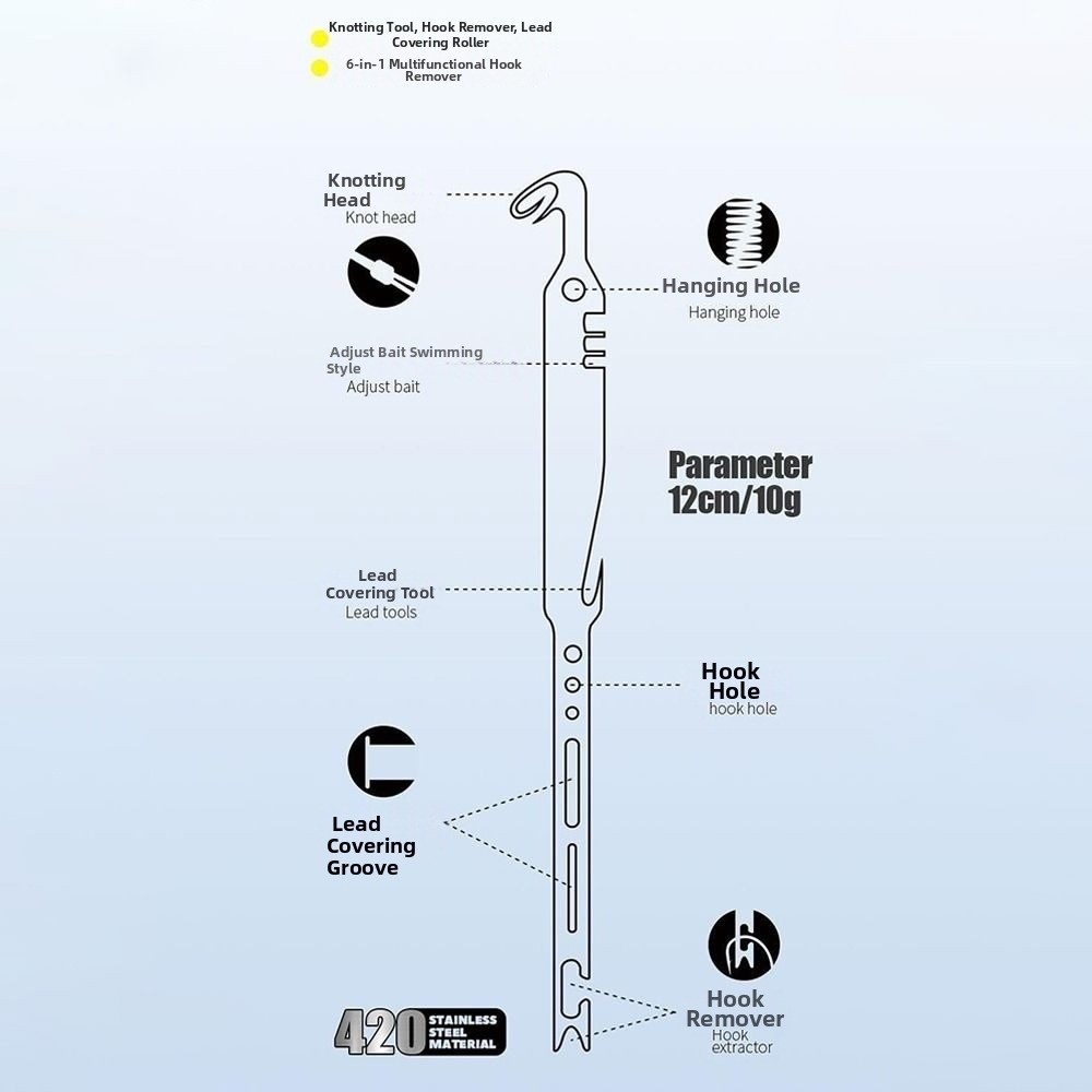 6-in-1 Fishing Hook Remover In - Used Fishing Equipment Near Me review and price