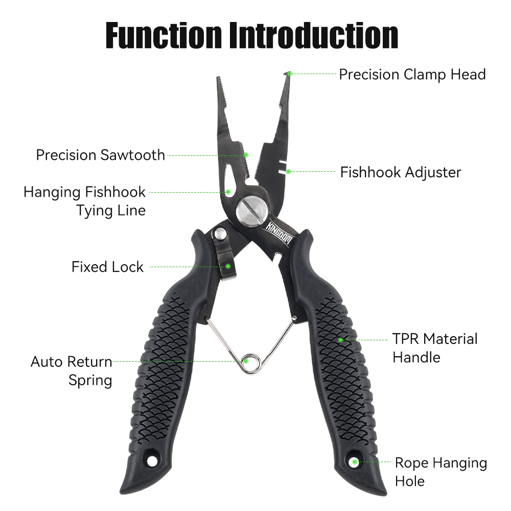 Kingdom Fishing Pliers Multifu - Used Fishing Equipment Near Me review and price