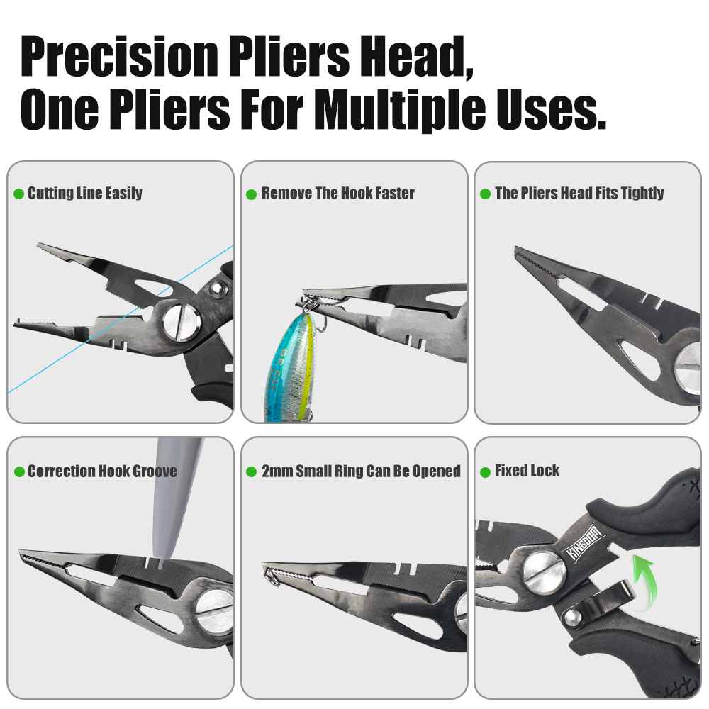 Kingdom Fishing Pliers Multifu - Used Fishing Equipment Near Me review and price
