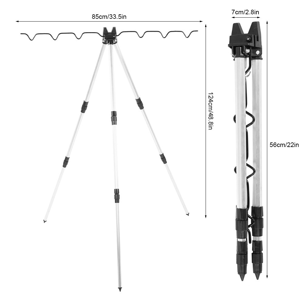 Fishing Pole Tripod Holders Mu - Fishing Equipment Rod review and price