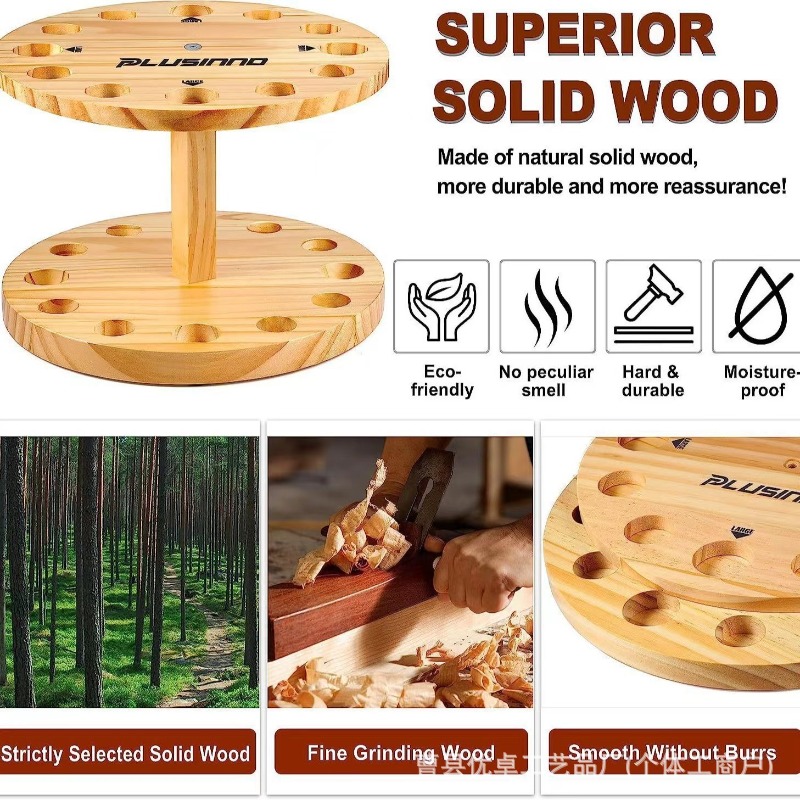 Round Solid Wood Fishing Rod S - Fishing Equipment Rod review and price