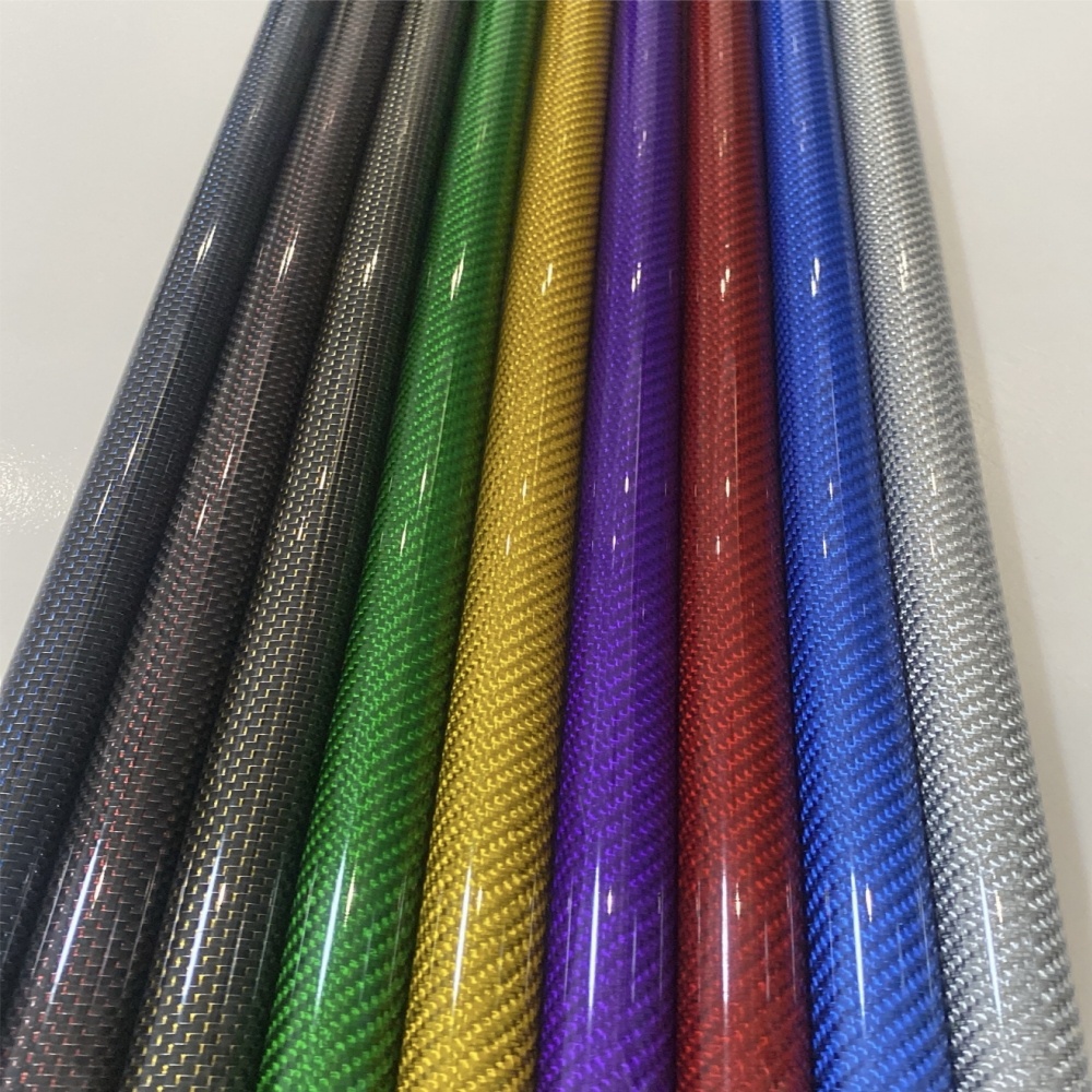Carbon Fiber Tube Color 3K Twi - Carbon Fishing Rod review and price
