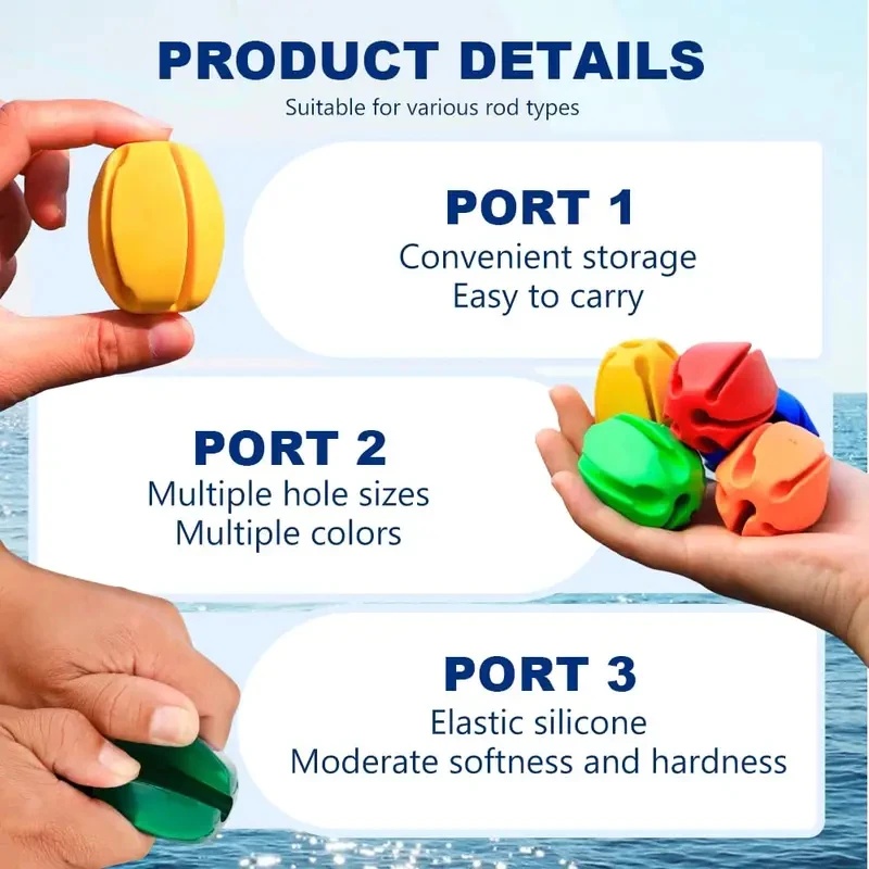 6/12/18Pcs Rod Protection Cove - Fishing Equipment Rod review and price
