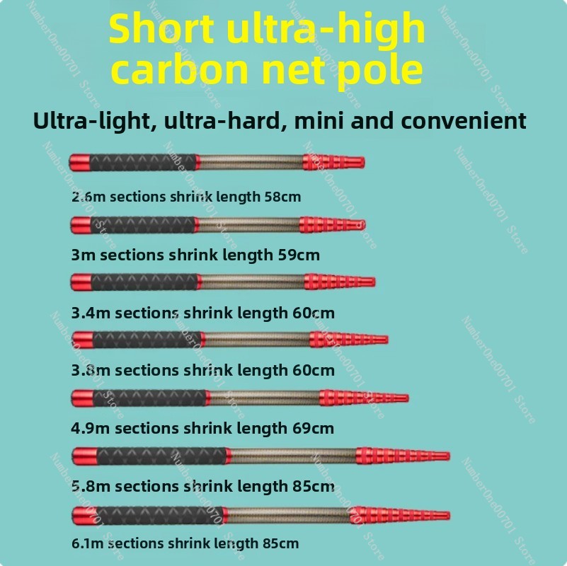 Short section ultra light, har - Carbon Fishing Rod review and price
